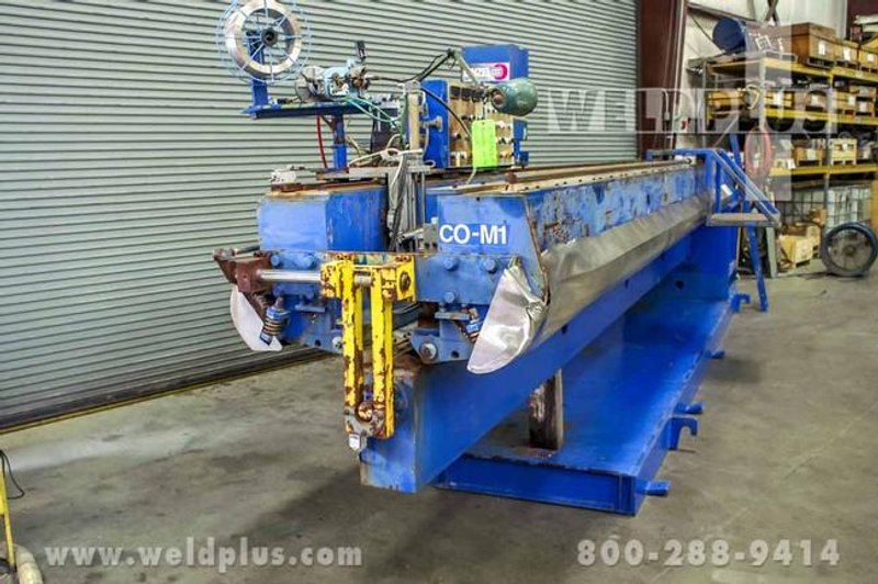 Binzel 20' Flat Sheet/Internal/External Weld Seamer, 240" Weld/Clamp Lgth, Flat Sheet Weld