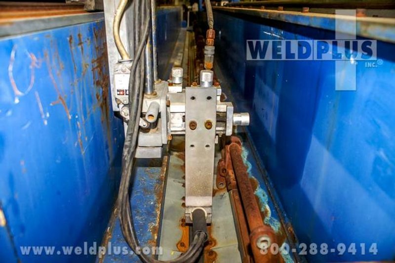 Binzel 20' Flat Sheet/Internal/External Weld Seamer, 240" Weld/Clamp Lgth, Flat Sheet Weld