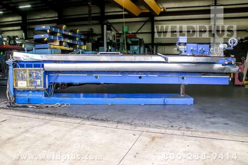 Binzel 20' Flat Sheet/Internal/External Weld Seamer, 240" Weld/Clamp Lgth, Flat Sheet Weld