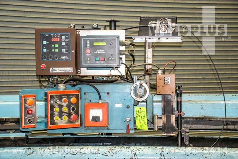 Jetline 9629, Carriage Ctrl, 96"Ext Seam Welder,Cold Wire Feeder,Gas Purge Backup Bar,Call