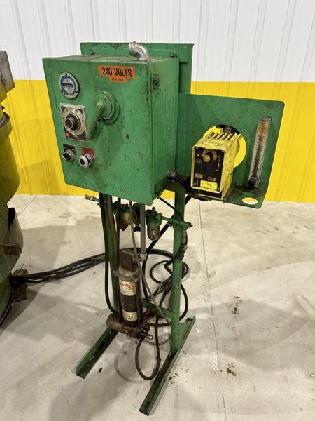 12 FT HAMMOND ROTO-FINISH MODEL #ST-12 ROTARY BOWL VIBRATORY PARTS DEBURRING FINISHER: STOCK #20