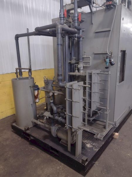 250 KW AJAX TOCCO "PACER" INDUCTION HARDENING SCANNER SYSTEM WITH MAGNESCAN QS CONTROLS: STOCK #