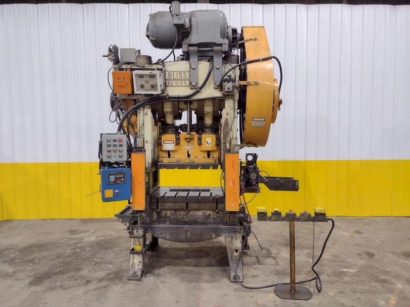 100 TON BLISS MODEL 6125 SSDC STAMPING PUNCH PRESS: STOCK #20265