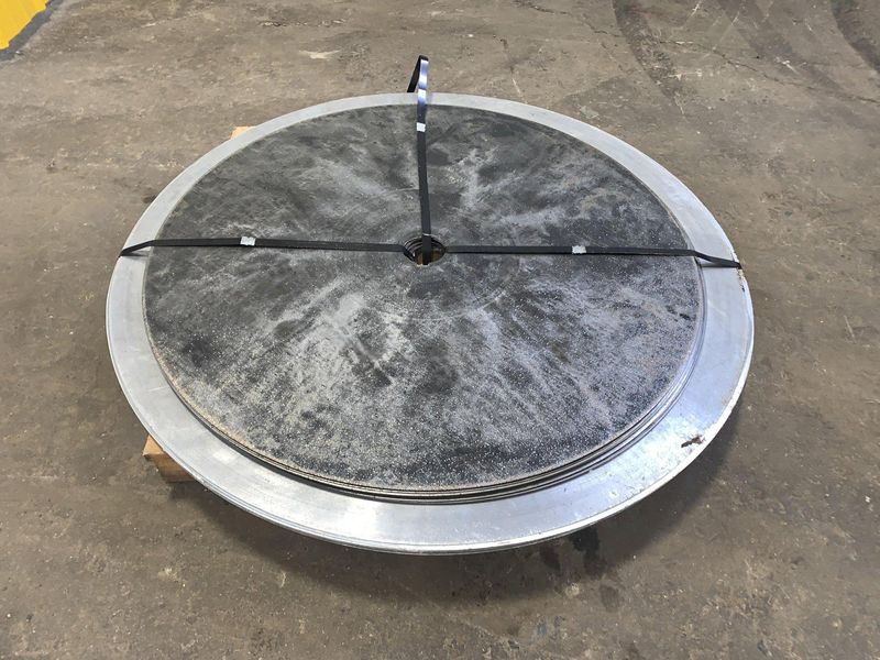 18" WIDE X 4500 LB X 3" ARBOR STANAT MODEL #S-180  SLITTING LINE: STOCK #13717