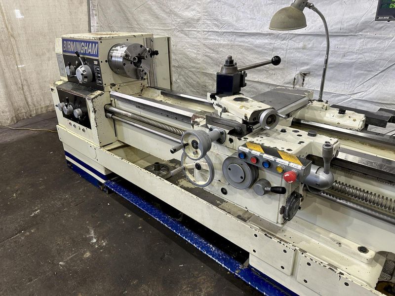 18"X 120" BIRMINGHAM  MODEL # DL18120 GAP BED ENGINE LATHE: STOCK #77942