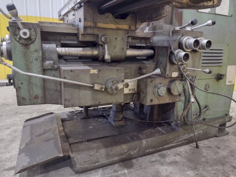 #2 CINCINNATI MODEL #207 HORIZONTAL MILL WITH VERTICAL TOOLMAKERS OVERARM: STOCK #22270