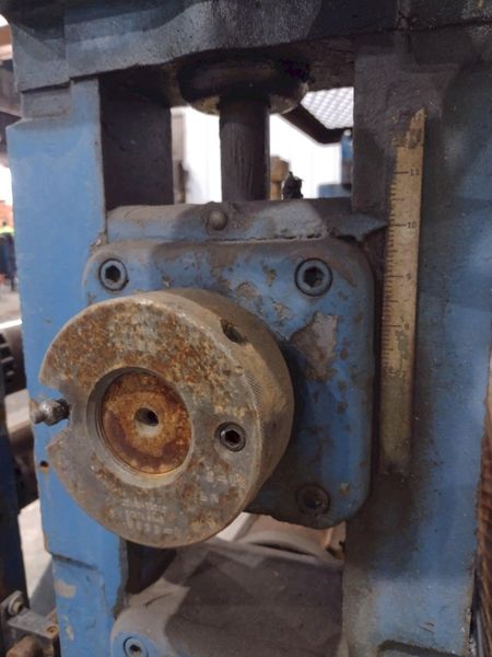 36” WIDE YODER SLITTING HEAD WITH POWERED FEED ROLLS: STOCK  #22951