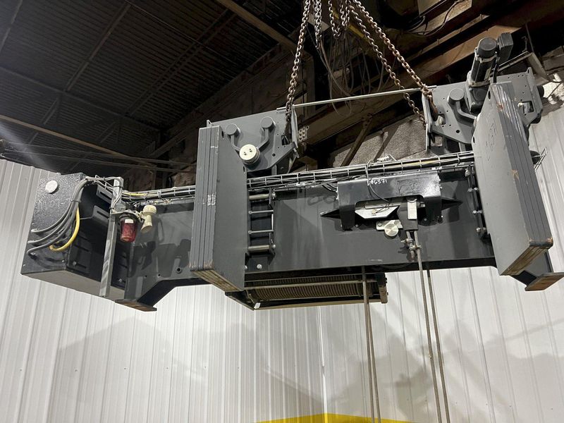 17.5 TON (2014) KONE-CRANES MODEL #CXT60410160P75GGN0S SINGLE GIRDER OVERHEAD CRANE HOIST & TROL