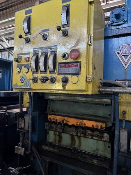 72" x .200" x 50,000# Voss cut to length line, Stock# 10962