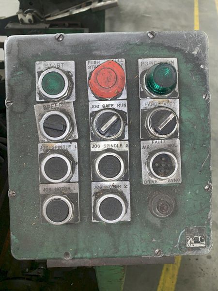 2" X 10' LEMONT MODEL 54557M DOUBLE END TUBE DE-DIMPLER: STOCK #11894