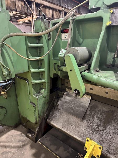 12' X 1/2" WYSONG MODEL #1250 MECHANICAL POWER SQUARING SHEAR: STOCK #19618