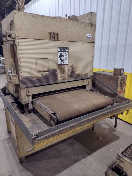 37" TIMESAVERS MODEL #137-1HDMW WET BELT GRINDER SANDER 20 HP : STOCK #19869