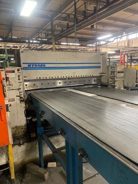 20,000 Lb X 72" X .125" Minster Cut To Length Line