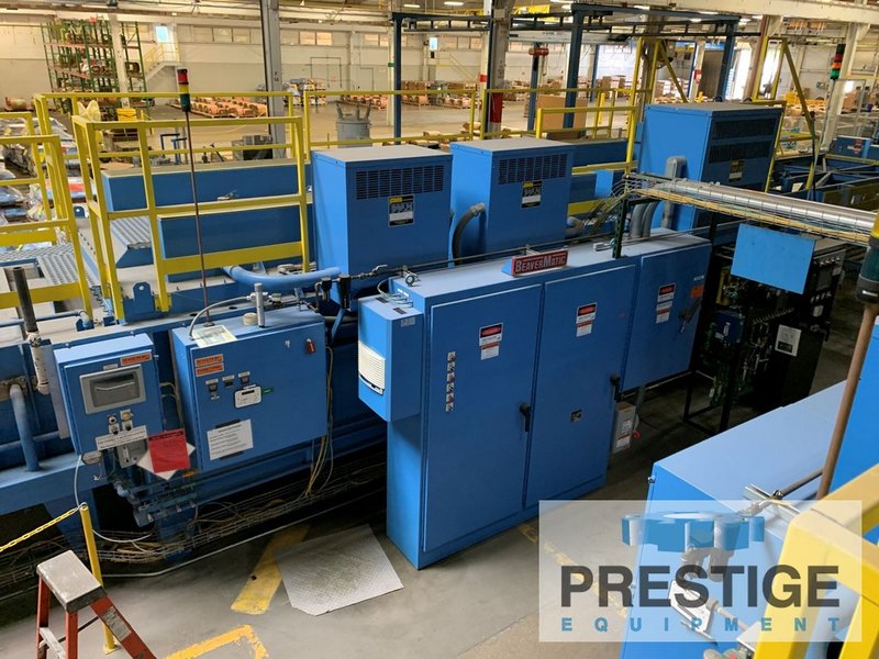 BeaverMatic Electric Annealing Furnace, 36" x 84" x 18" Load Size, 2000/Hr. Max Loading, 1650 F Max. Temp, 2008 #43429