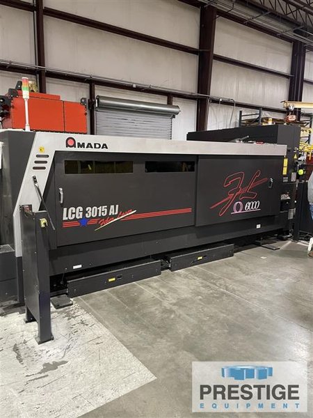 Amada LCG 3015 AJ 6 KW High Precision Fiber Laser, 2018 #43949