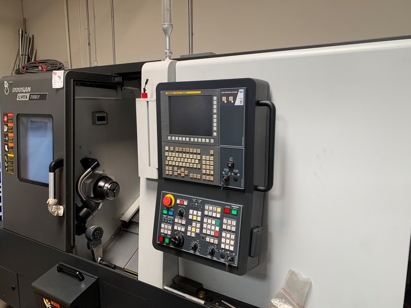 2019 DOOSAN LYNX 2100LYA CNC Lathe Stock