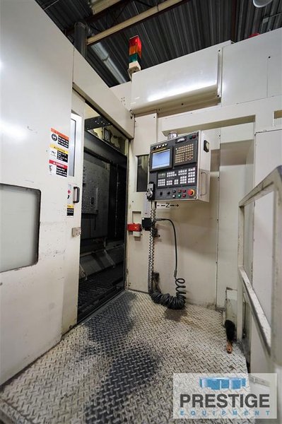 SNK HPS-120B, 5-Axis, X-124", Y-52", Z-28", Swivel Spindle, 20K RPM, 2APC 120" x 48",  60 ATC, Fanuc 15MA, 2005, #30023