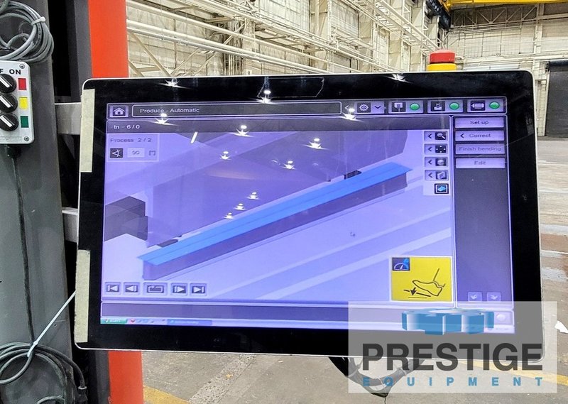 Bystronic Xcite 80E Electric Servo, 88 Ton, 80" OA, 5.9" Stroke, Byvision CNC, 5-Axis B.G., Hyd. Clamping, 2013, #43415