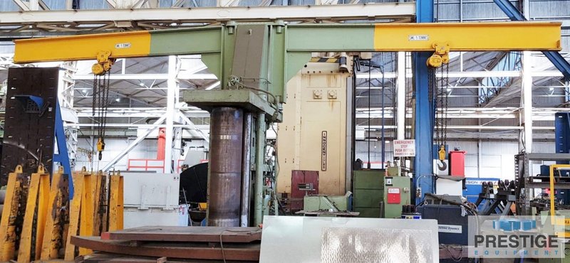 Hugh Smith 1200 Ton Vertical Plate Roll, 120" Plate Width, 5.90" Max Plate Thickness, #31998