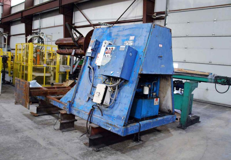 10,000 Lb. x 60" COE #CPR-100-60 Motorized Single Uncoiler