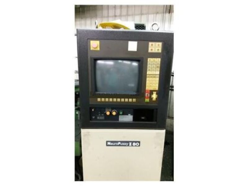 EQUIPPED WITH 3R TOOL 48 ATC CHANGER, NEURO FUZZY II 80 CONTROL, 32X44 TABLE, 3-R ROTATING SPINDLE, ROTATING C-AXIS, (HAS BOARD PROBLEM)