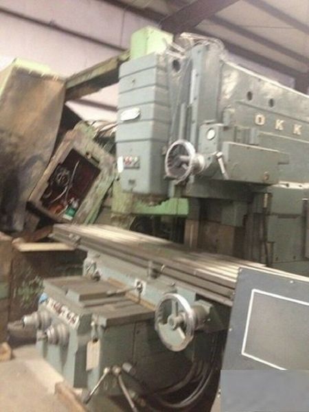 General Specifications:	 Table-W: 17.5" Table-L: 88" Travel-Long: 50" Travel-Cross: 17" Power: 35 HP RPM: 1400 RPM Dimensions: 112" x 96" x 112" Weight: 16,000 lbs