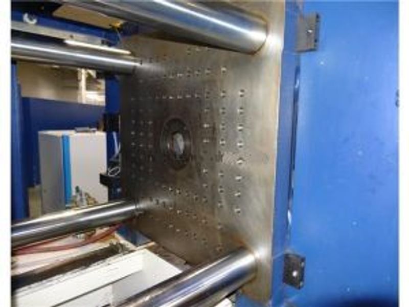 EQUIPPED WITH 259 TON, 11 OZ, SIGMATEK CNC CONTROL, 36.6" X 34.6" PLATEN,MADE IN KOREA