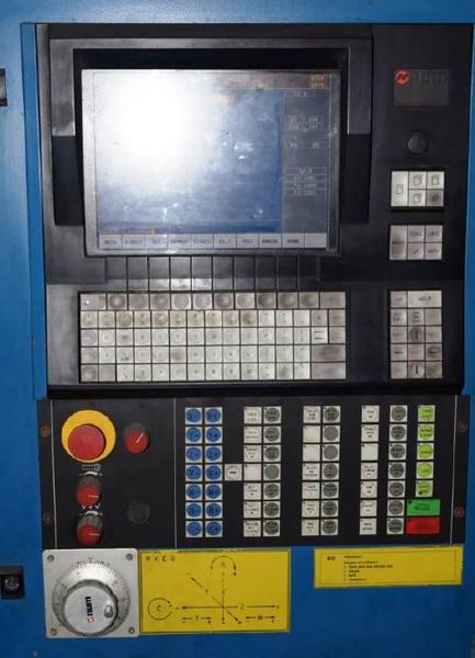 WEINGARTNER CNC SPIRAL FINISHING LATHE Specifications:  Model  FINISH 320-7000  Year of manufacture  1997  Maximum polishing diameter 12.6”  Maximum part length 275”  Maximum polishing length 255”  Spindle center height 49”  Cross slide stroke range