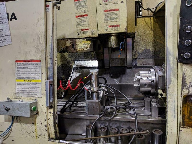 OSP 5020M CNC Control // TSUDAKAMO 4TH AXIS ROTARY TABLE, 15 HP, 21 ATC