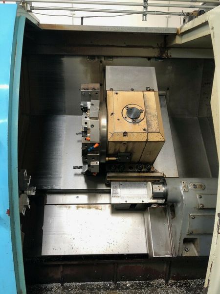 2000 MIGHTY VIPER VT-20 CNC LATHE, 8" CHUCK, FANUC-OT 12 Station