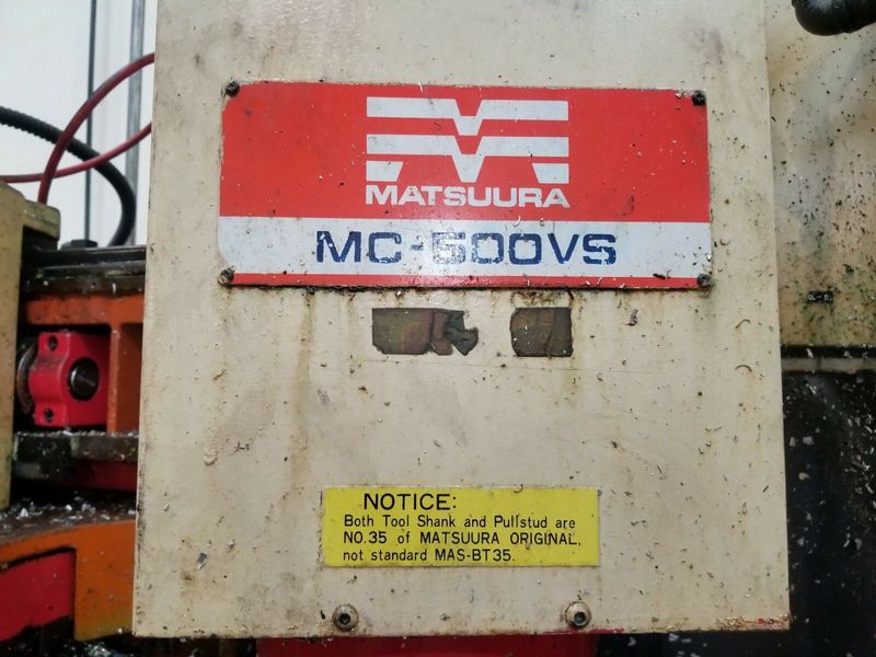 Type MC-500V2 on nameplate in back