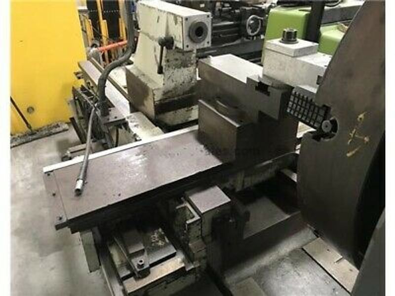 Cadillac 4080G Gap Engine Lathe, 28" Chuck, Steady Rest, 4" Spindle Hole, DRO / It is missing the gap but the machine has an extension