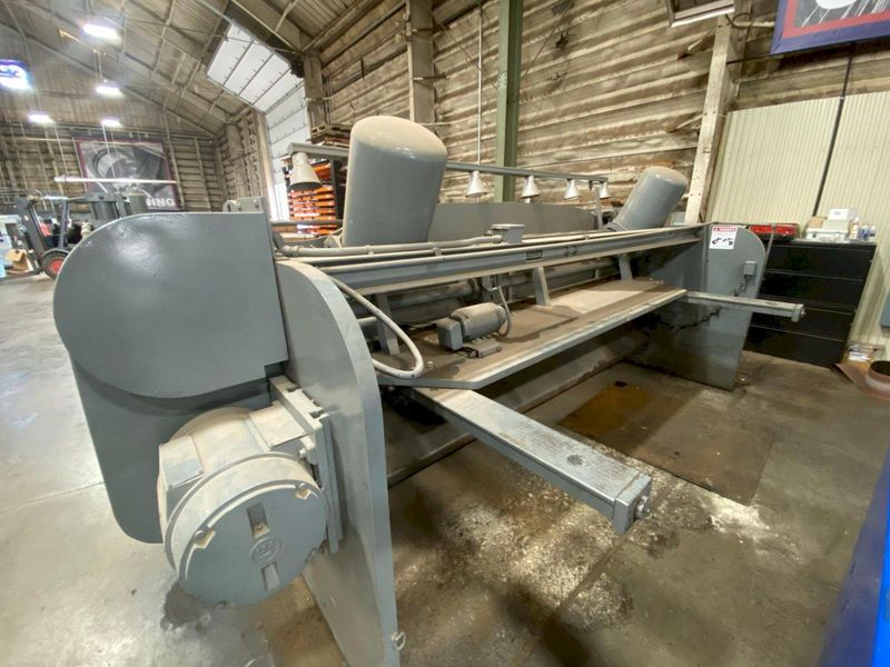 12' x 1/4" Cincinnati Auto-Shear 1812 Mechanical Shear