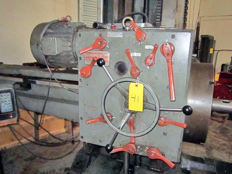 USED, 3" LAZZATI MODEL HB80P HORIZONTAL BORING MILL
