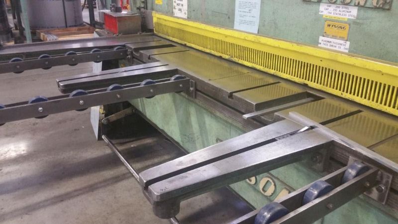 12' x 1/4" Wysong 1225 Mechanical Shear