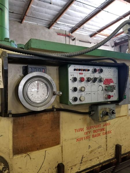 13' x 1/4" LVD Hydraulic Shear