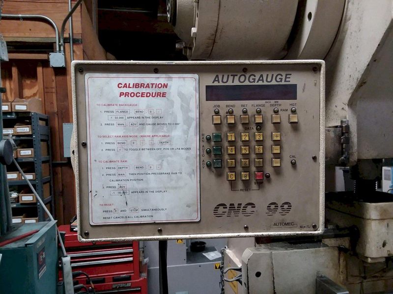 20 Ton x 4' Wysong H-2052 Hydra-Mechanical CNC Press Brake