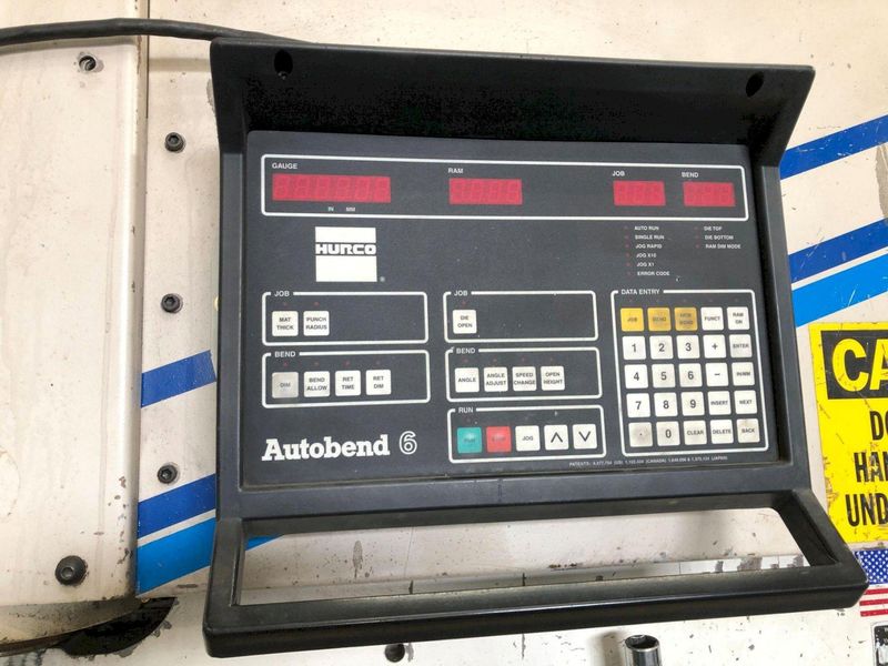 60 Ton x 8' Wysong MTH-6096 Hydraulic CNC Press Brake