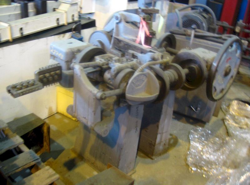 U S BAIRD MODEL #1 4-SLIDE WIRE FORMING MACHINE:  STOCK #8152