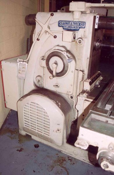 KEARNEY & TRECKER MODEL #430-TF20 PLAIN HORIZONTAL MILL: STOCK #16788