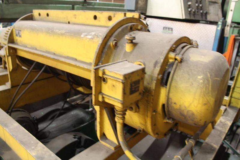 5 TON P & H ELECTRIC HOIST WITH POWER TROLLY: STOCK #17650