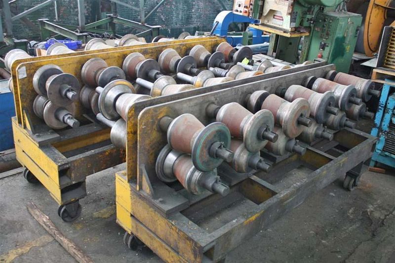 Z PURLIN ROLLFORMER TOOLING WITH 3' ID:  STOCK #55284