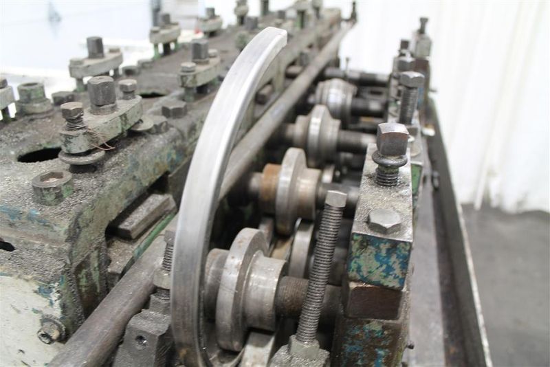 7 STAND X 1' TISHKEN ROLLFORMER: STOCK #61779