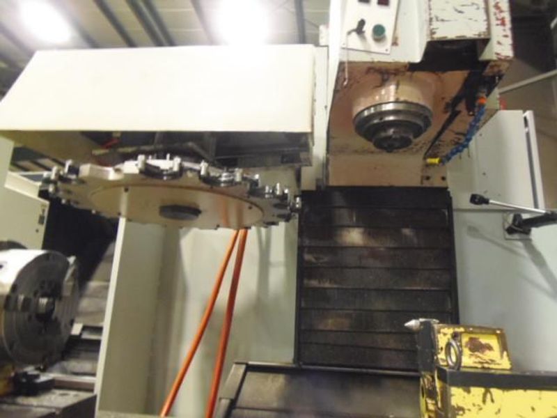 SHARNOA MODEL #HPM-25E MACHINING CENTER & NIKKON 4TH AXIS: STOCK 61101