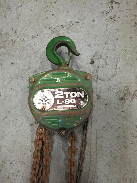 2 TON JET MANUAL LIFT CHAIN HOIST STOCK: 64131