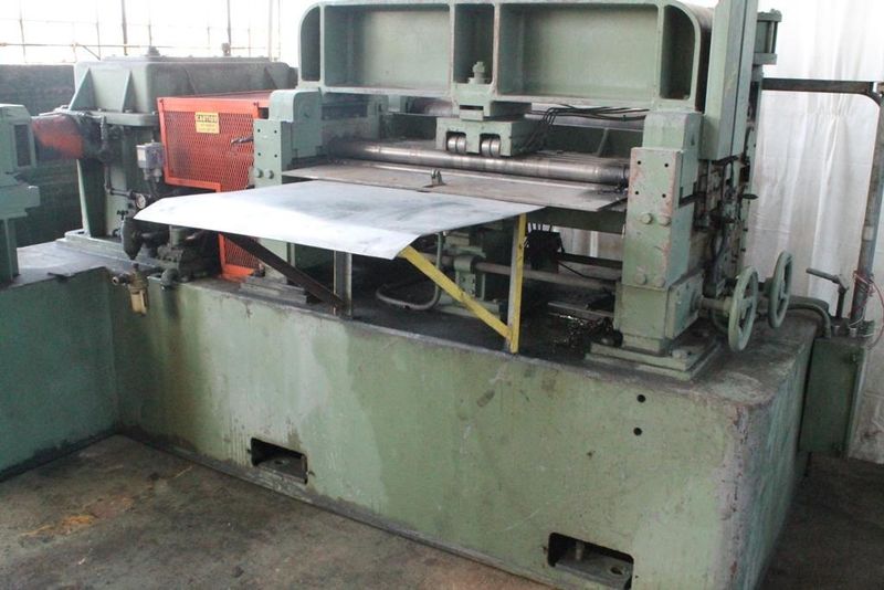 48' X 16 GA MCKAY 7-ROLL BACKED UP STRAIGHTENER : STOCK #64602