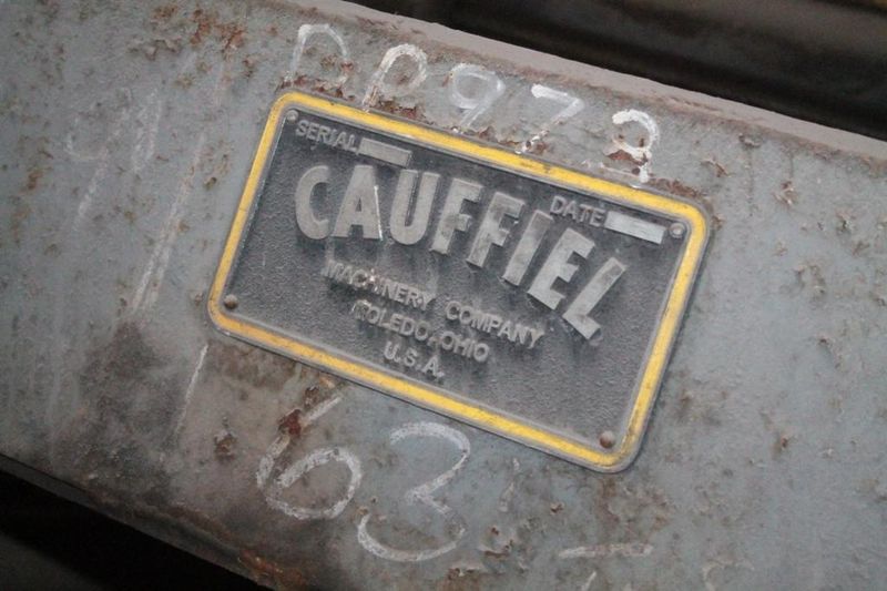 CAUFFIEL PEELER TABLE:  STOCK #66174