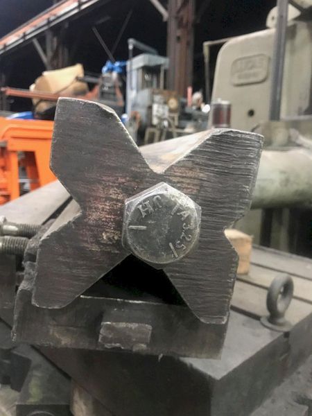 52' 4 WAY PRESS BRAKE DIE WITH DIE HOLDER: STOCK #66603
