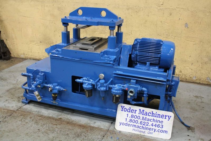 TISHKEN 4 POST MECHANICAL CUTOFF PRESS:  STOCK #67390