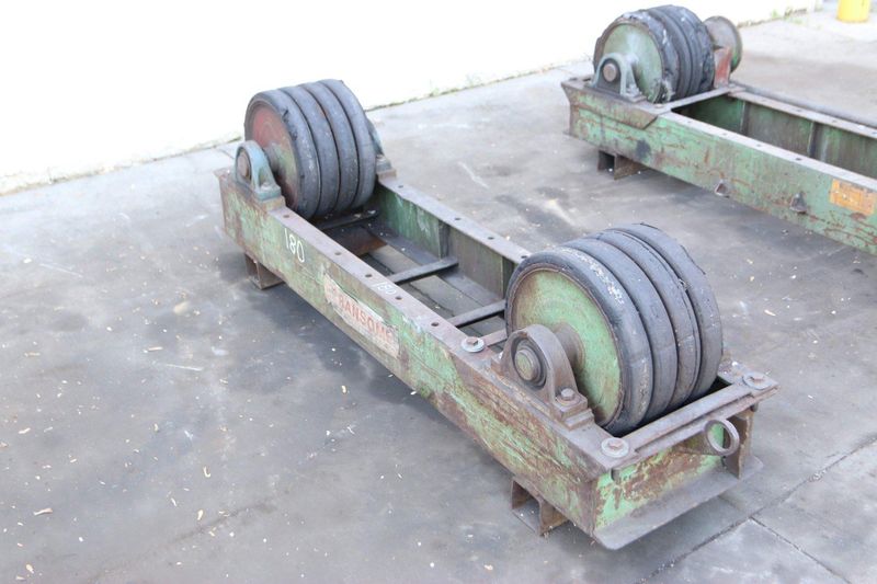 20 TON RANSOME RUBBER TIRE TANK TURNING ROLLS: STOCK #70343